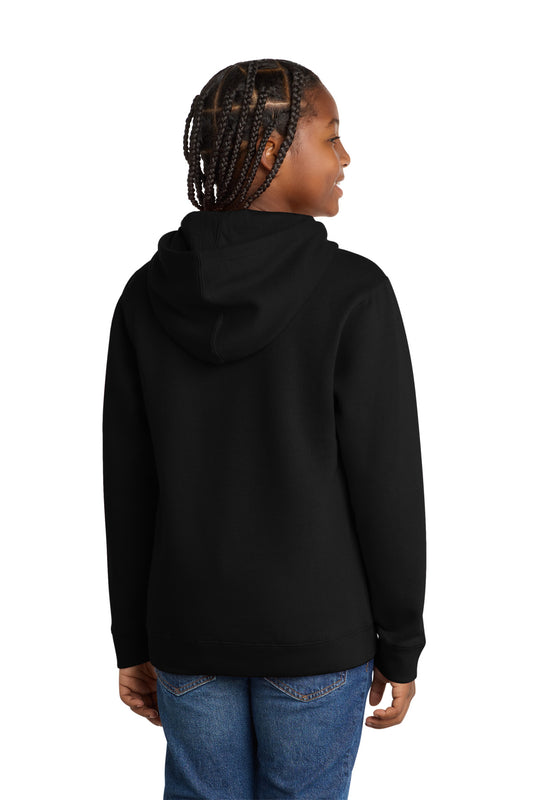 District Youth V.I.T. Fleece Hoodie - Black - back
