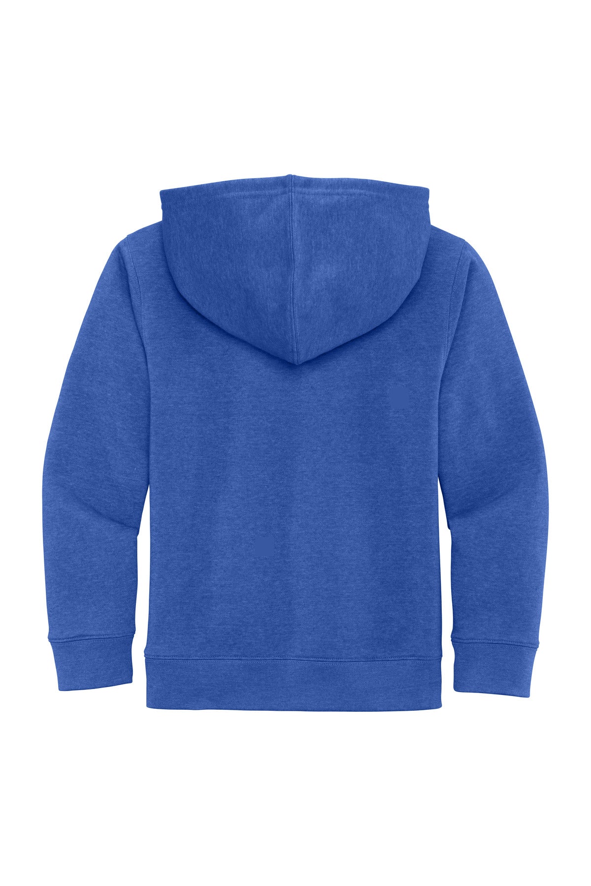 District Youth V.I.T. Fleece Hoodie - Royal Frost - flat back