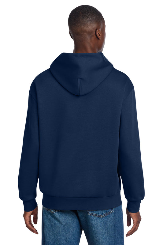 District V.I.T. Heavyweight Fleece Hoodie - Dark Royal - back