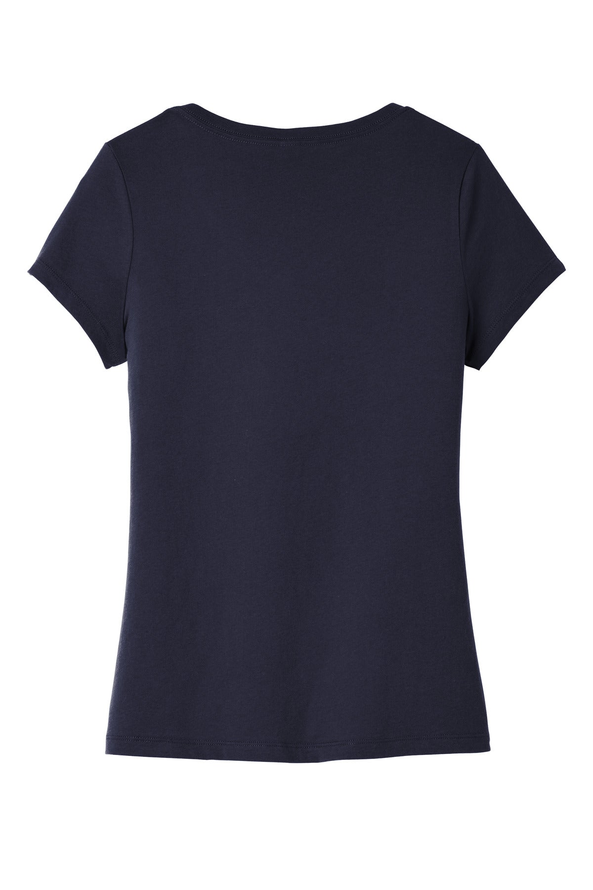 District Women's Very Important Tee V-Neck - New Navy - flat back