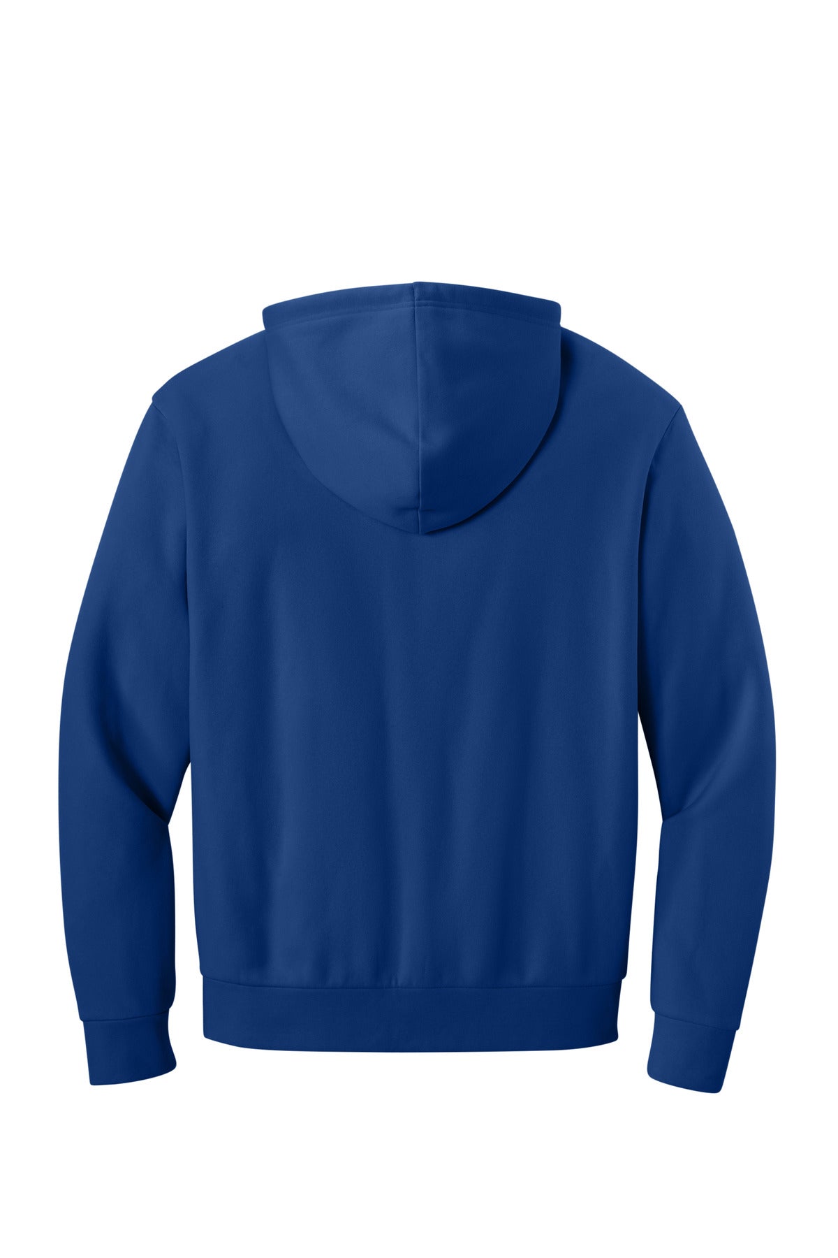 District MelloFleece Hoodie - Deep Royal - flat back