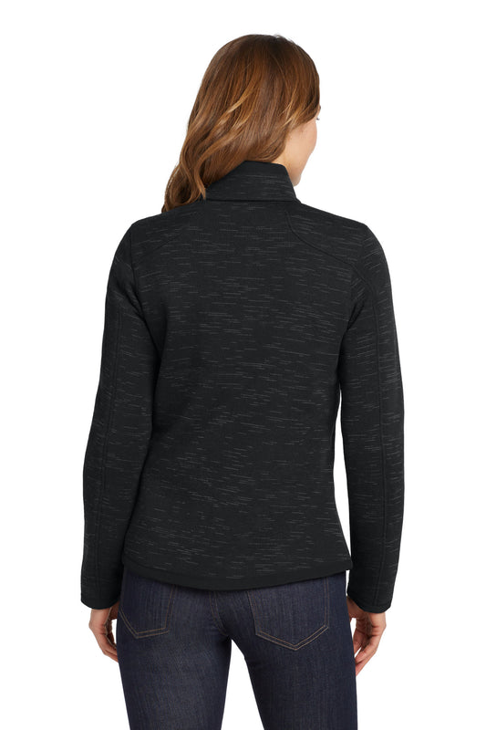 Eddie Bauer Women's Sweater Fleece Full-Zip - Black - back