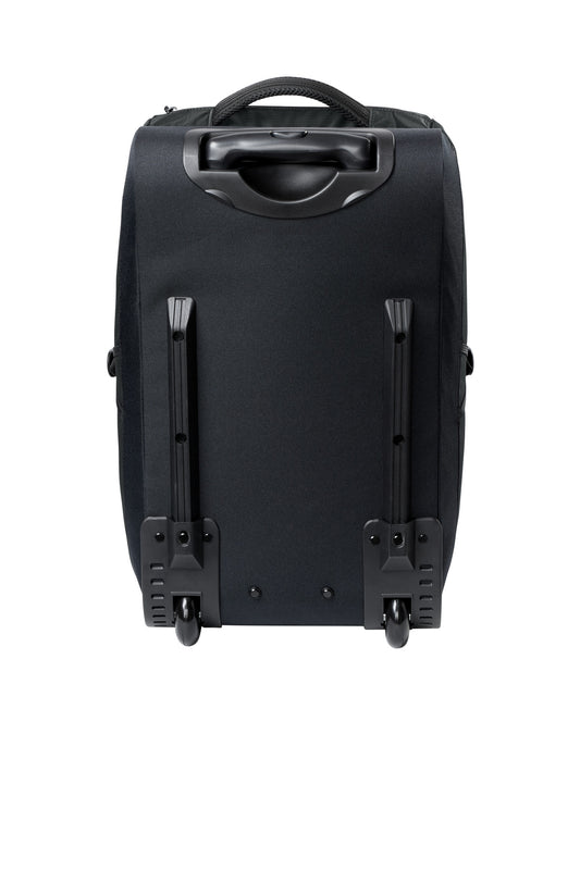 Eddie Bauer Excursion Roller Duffel - Black - flat back