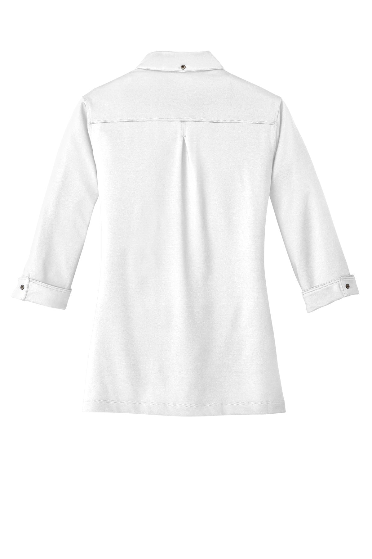 OGIO Women's Gauge Polo - White - flat back