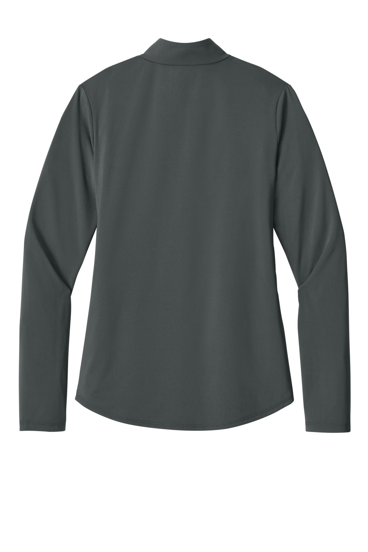 OGIO Women's Regain 1/2-Zip - Tarmac Grey - flat back