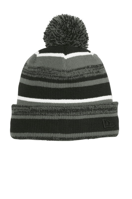 New Era Sideline Beanie - Black/ Graphite - front