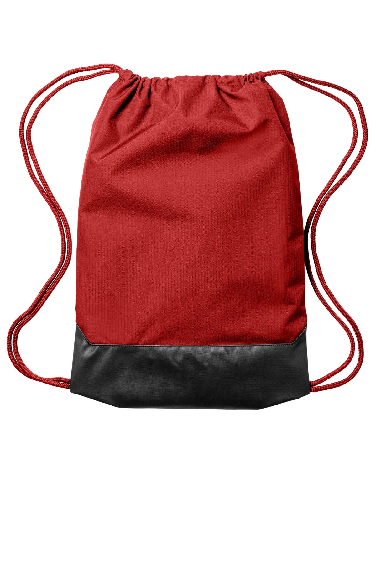 Nike Brasilia Drawstring Pack - University Red - flat back