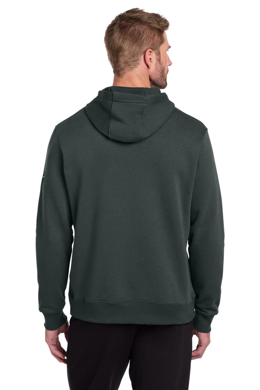Nike Club Fleece Sleeve Swoosh Pullover Hoodie - Anthracite - back