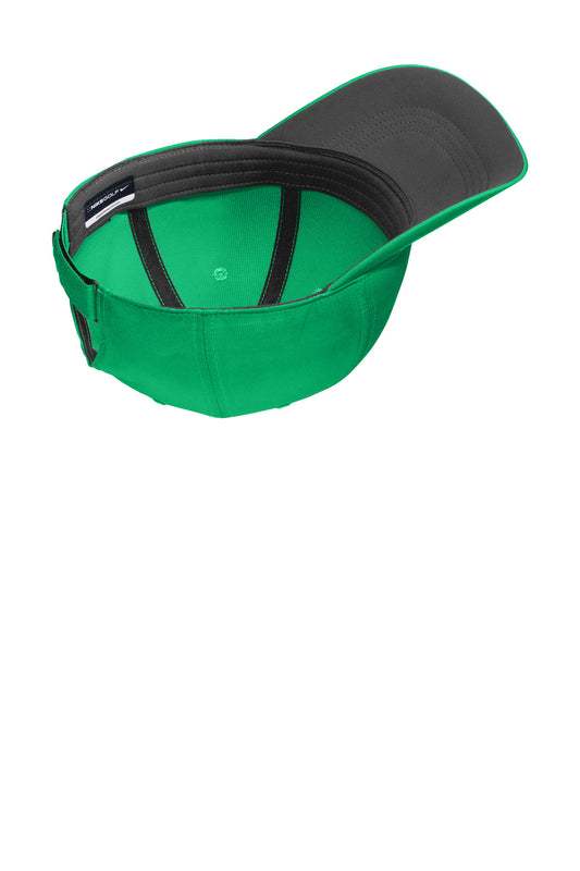 Nike Dri-FIT Tech Fine-Ripstop Cap - Lucid Green - flat front