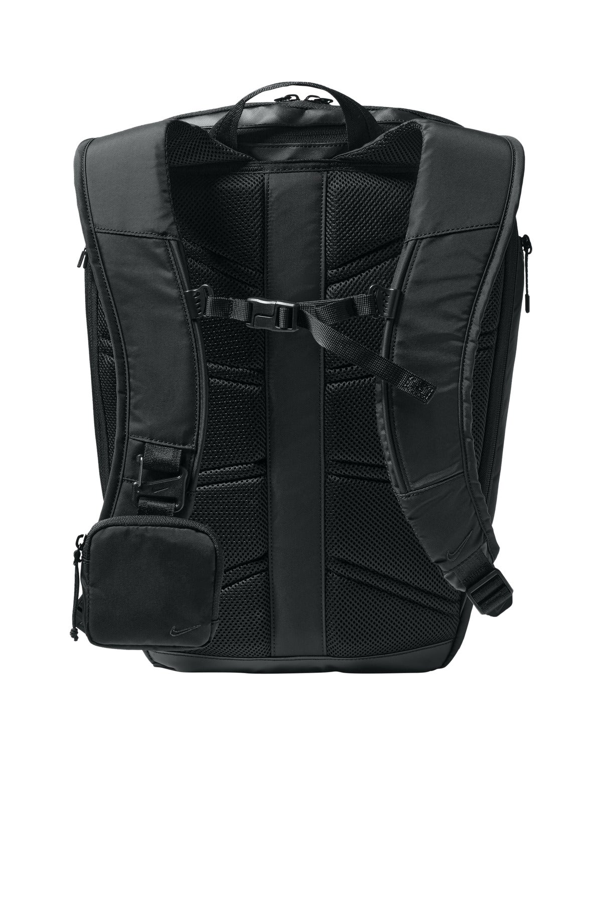Nike Commute Backpack - Black - flat back