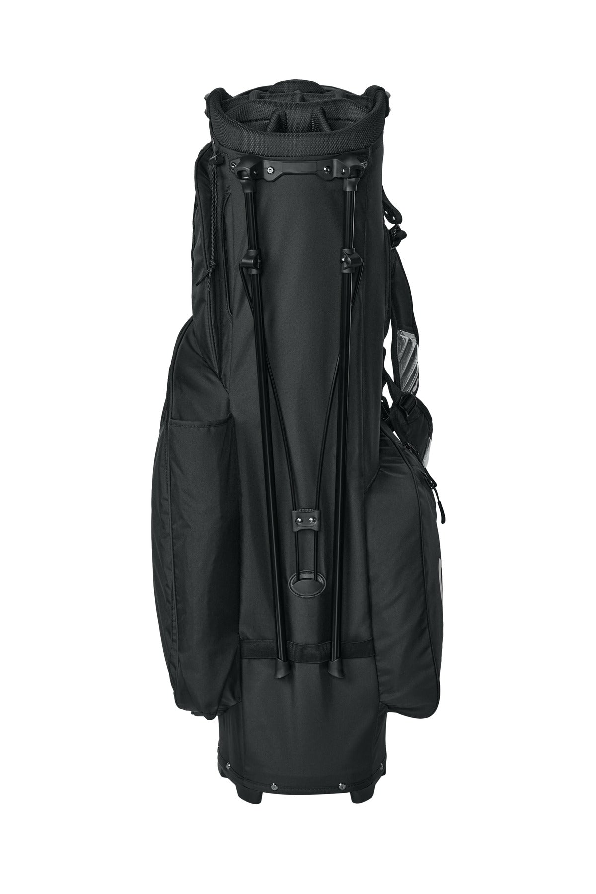 Nike Air Hybrid 2 Golf Bag - Black - flat back