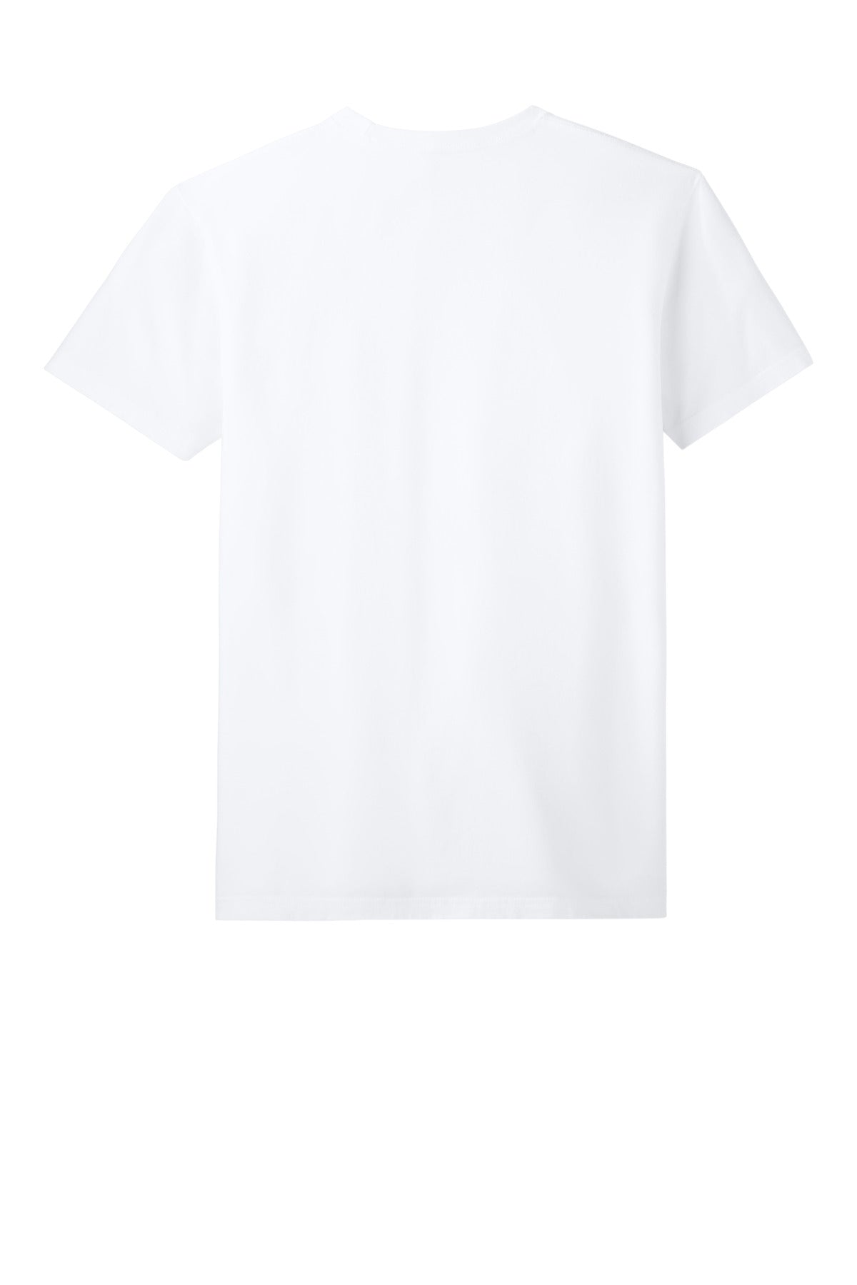 Next Level Apparel Soft Wash Cotton Tee - Washed White - flat back