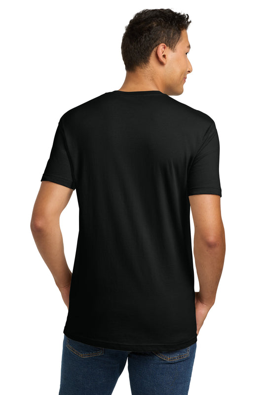 Next Level Apparel Adult Cotton Tee - Black - back
