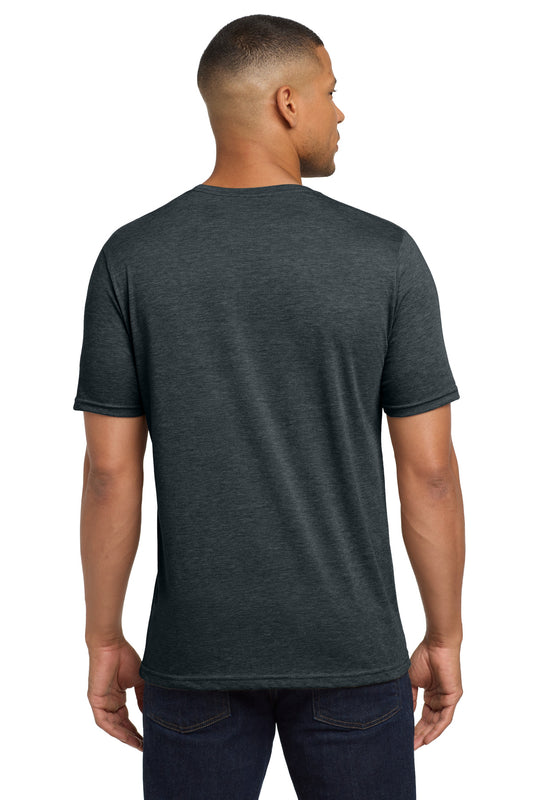 Next Level Apparel Adult Poly/Cotton Tee - Antique Denim - back