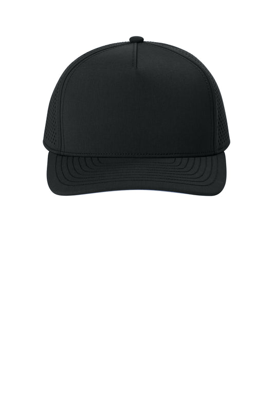 OGIO 5-Panel Performance Cap - Blacktop - flat front