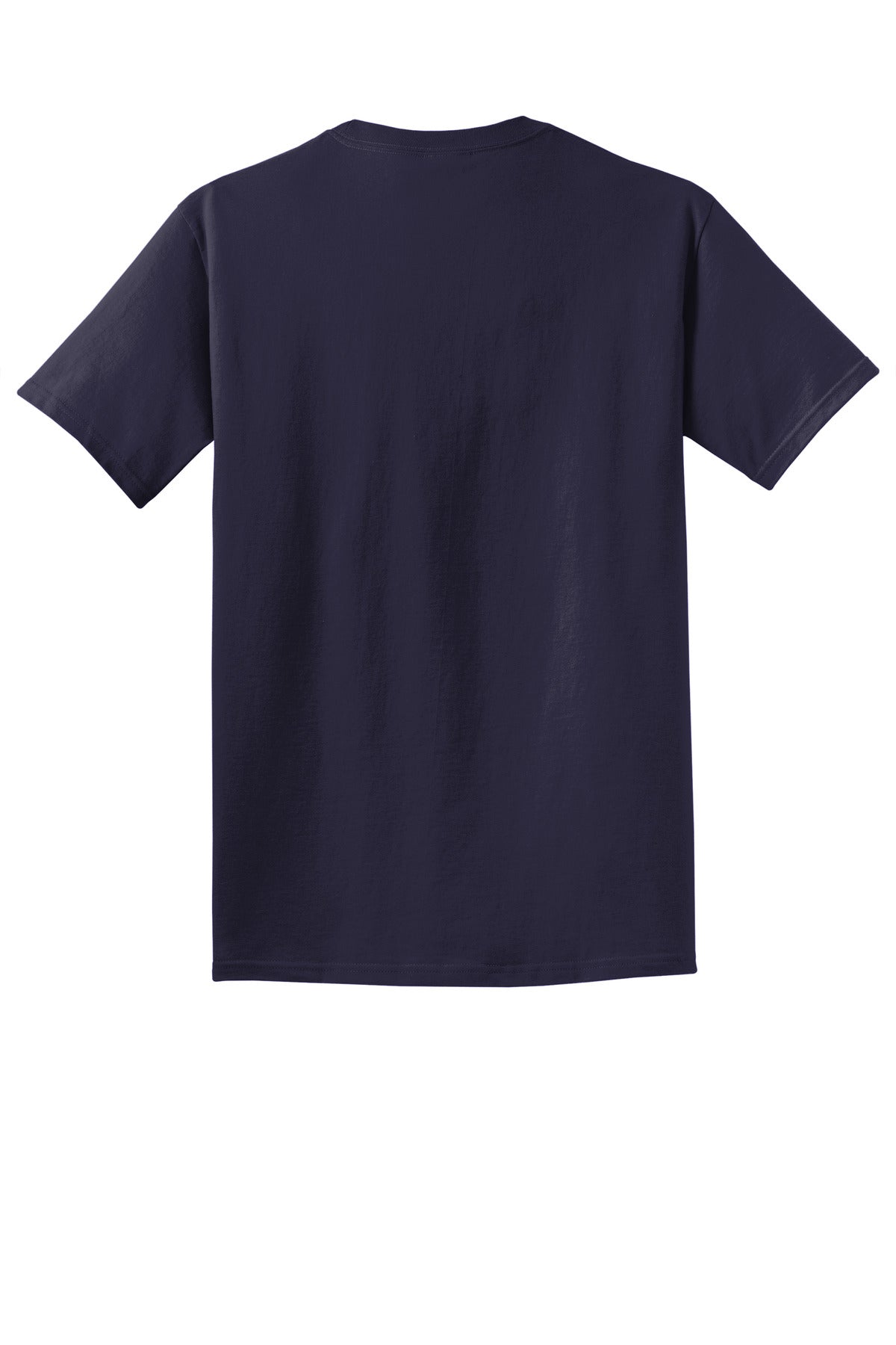 Port & Company Beach Wash Garment-Dyed Tee - True Navy - flat back