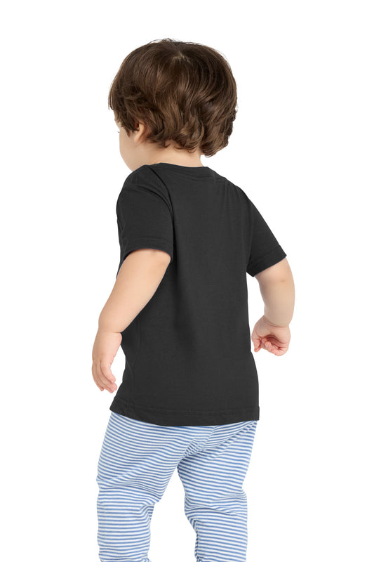 Rabbit Skins Infant Fine Jersey Tee - Black - back