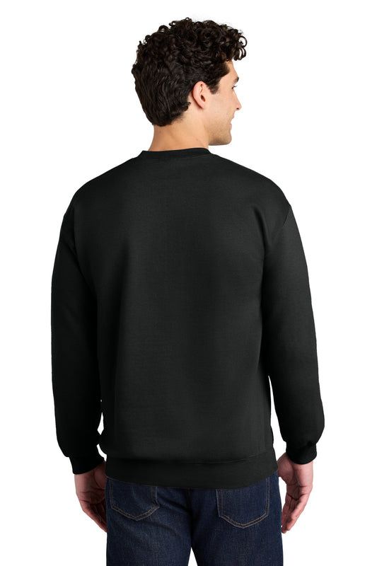 Gildan Softstyle Crewneck Sweatshirt - Black - back