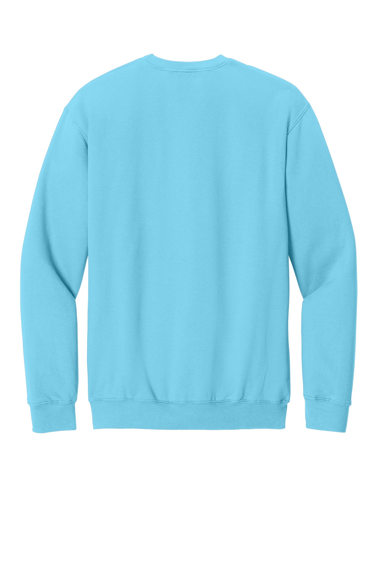 Gildan Softstyle Crewneck Sweatshirt - Sky - flat back