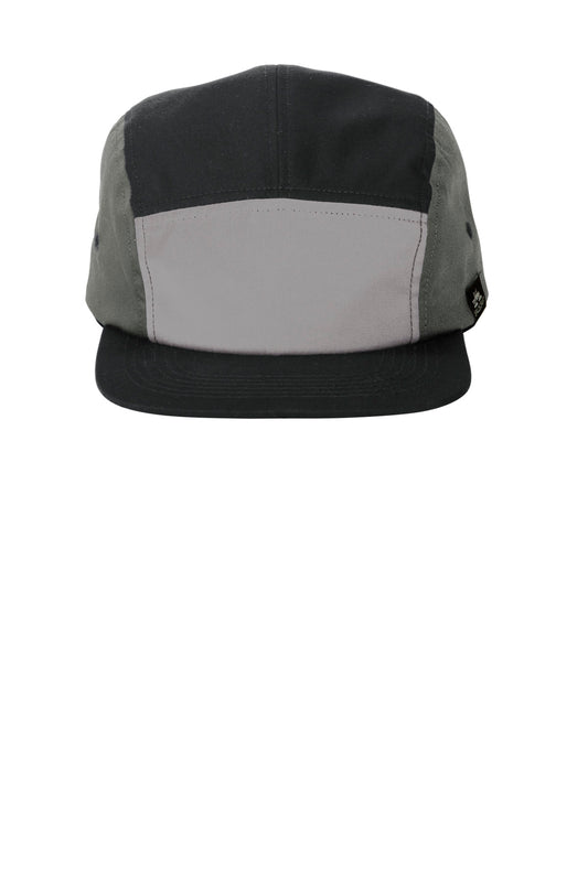LIMITED EDITION Spacecraft Colorblock Cap - Black/ Charcoal/ Gray - flat front
