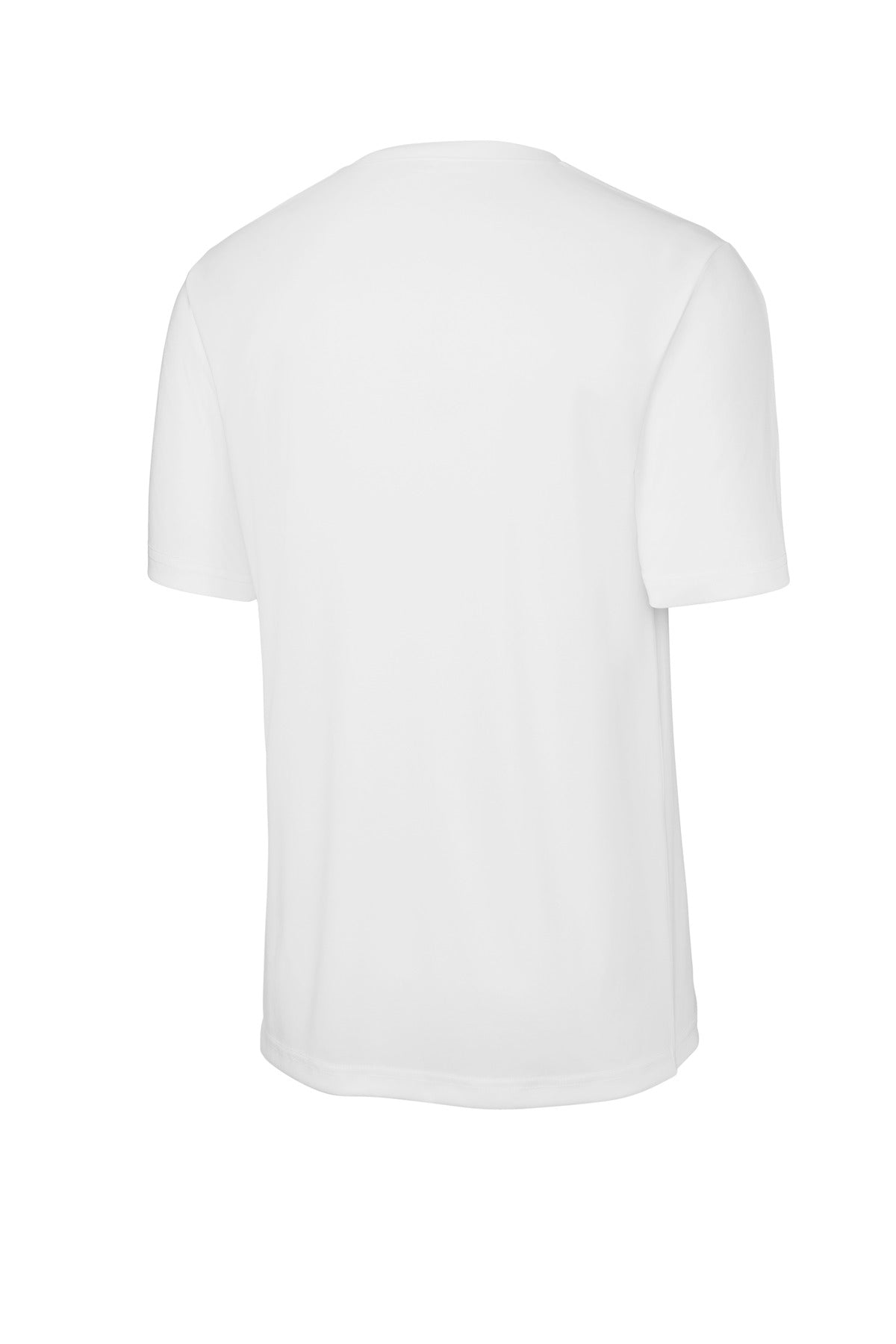 Sport-Tek Competitor United Crew - White/ White - flat back