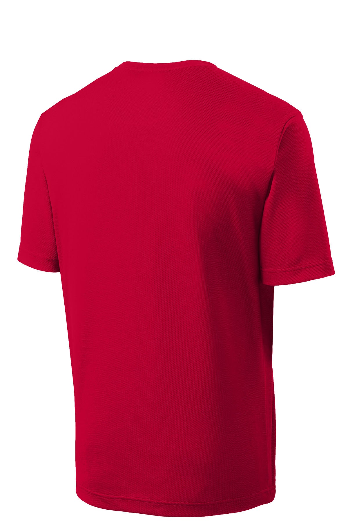 Sport-Tek PosiCharge RacerMesh Tee - Deep Red - flat back
