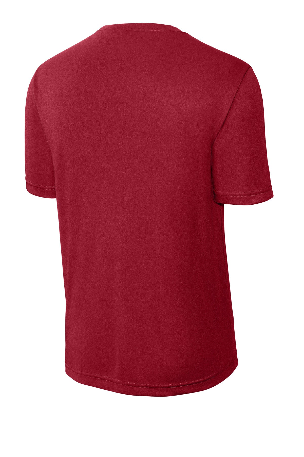 Sport-Tek PosiCharge Competitor Tee - Deep Red - flat back