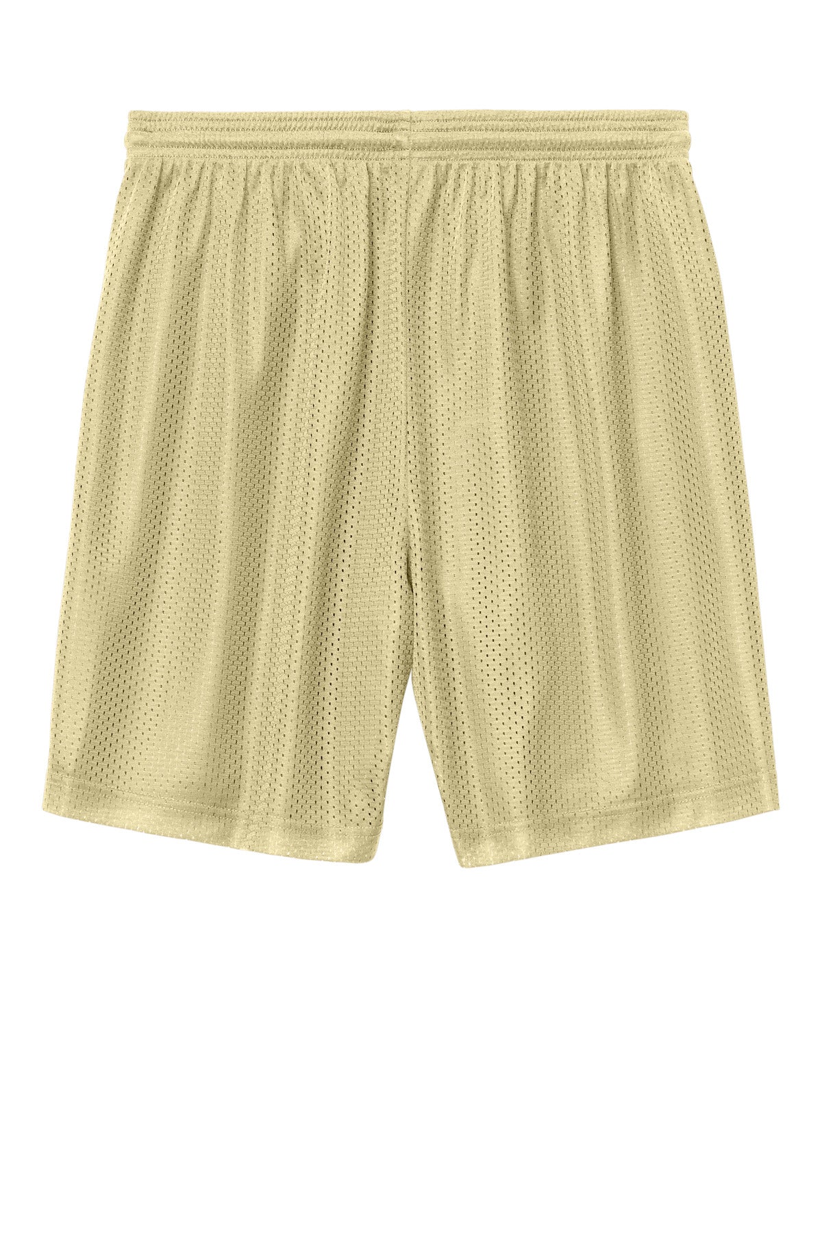 Sport-Tek PosiCharge Mesh 7 Short - Vegas Gold - flat back