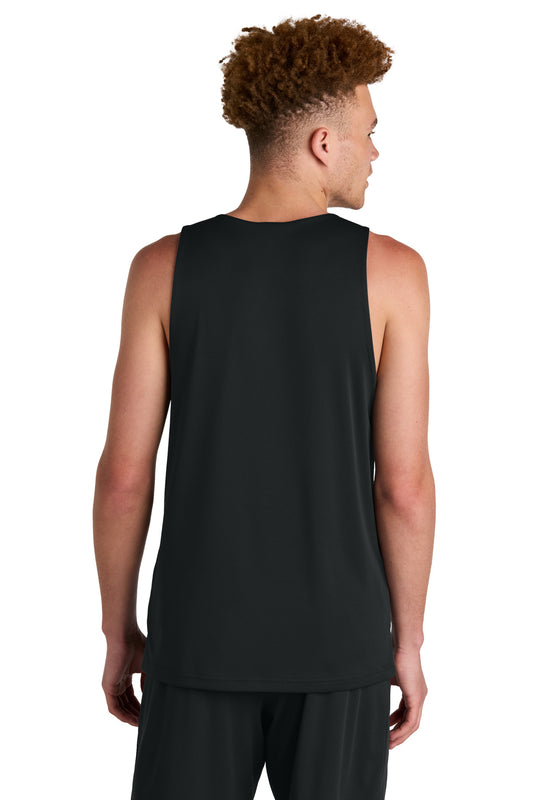 Sport-Tek PosiCharge Competitor Rev Tank - Black/ White - back