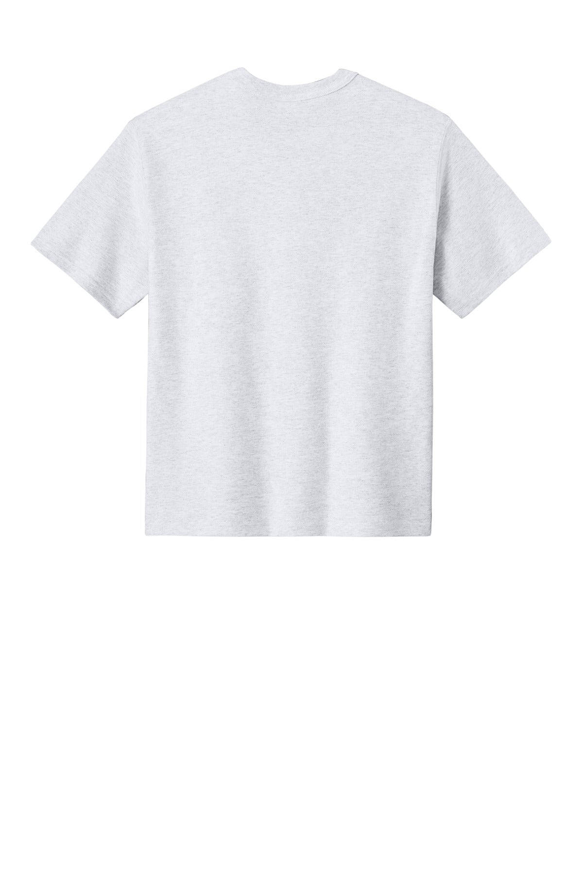 Champion Heritage 7-Oz. Jersey Tee - Silver Grey - flat back