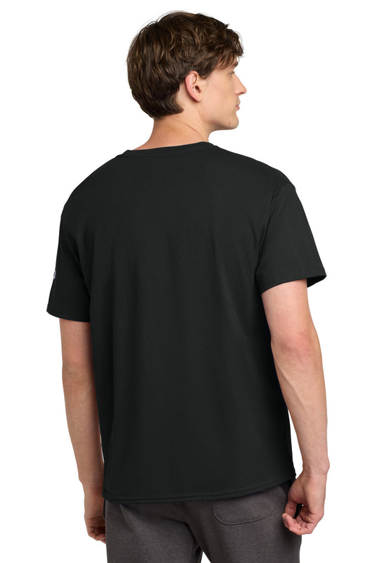 Champion Heritage 6-Oz. Jersey Tee - Black - back
