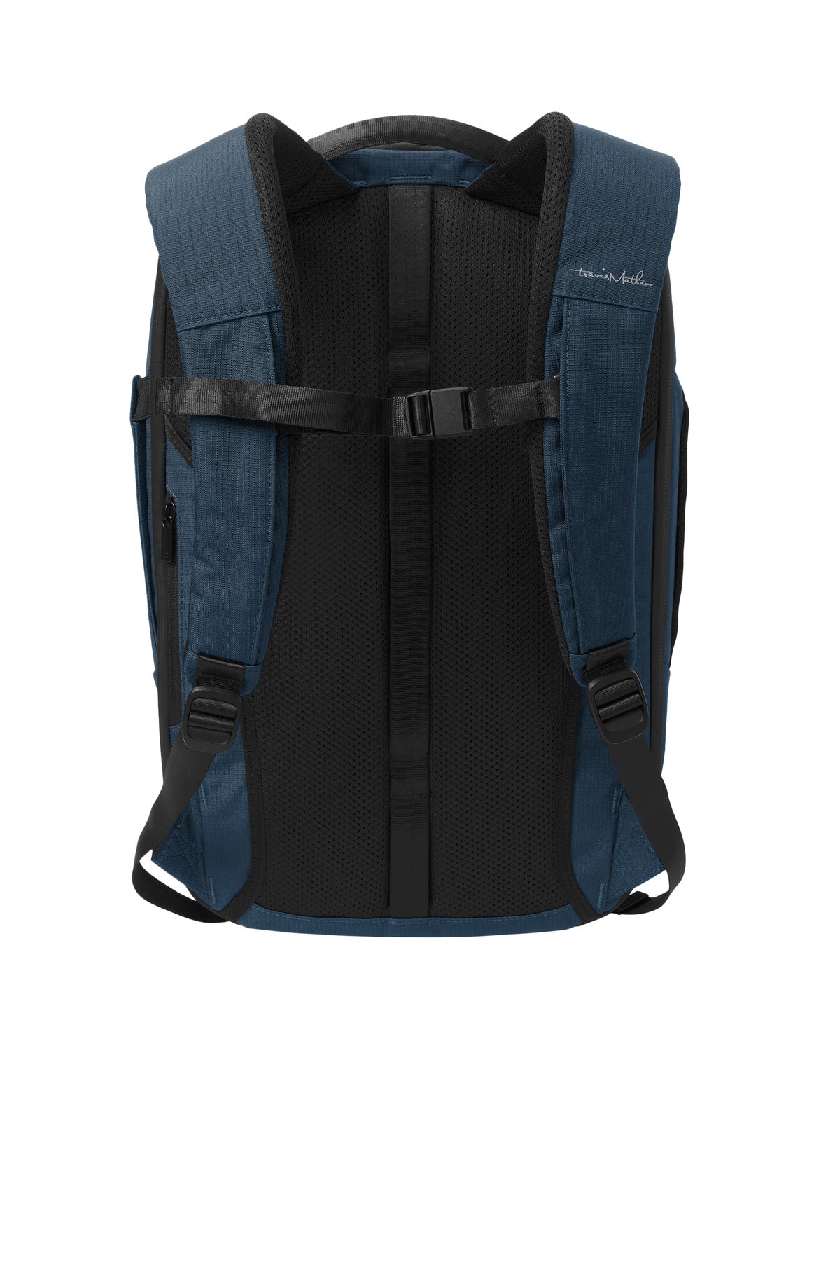 TravisMathew Lateral Backpack - Navy - flat back
