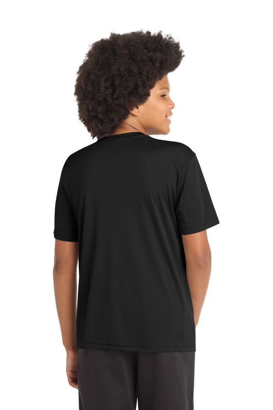Sport-Tek Youth PosiCharge Competitor Tee - Black - back
