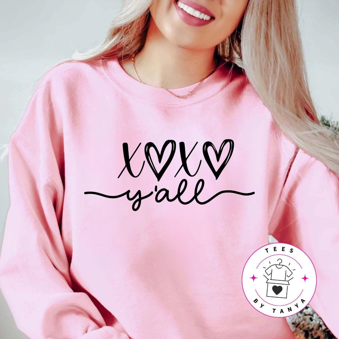 XOXO Y'all Hearts Shirt