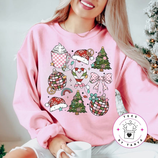 Cute Christmas Tree and Christmas Ball Shirt
