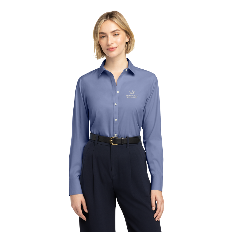 Brooks Brothers® Women’s Wrinkle-Free Stretch Pinpoint Shirt