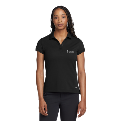 Nike Women's Dri-FIT Solid Icon Pique Modern Fit Polo