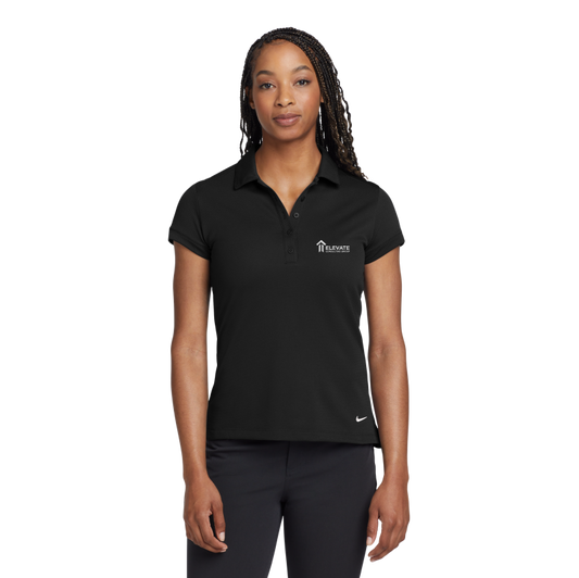 Nike Women's Dri-FIT Solid Icon Pique Modern Fit Polo