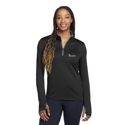 Nike Women's Dri-FIT Stretch 1/2-Zip Cover-Up
