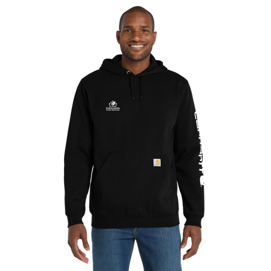 Carhartt® Midweight Hooded Logo Sweatshirt