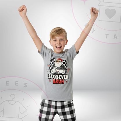 Six Seven Santa Bruh Shirt