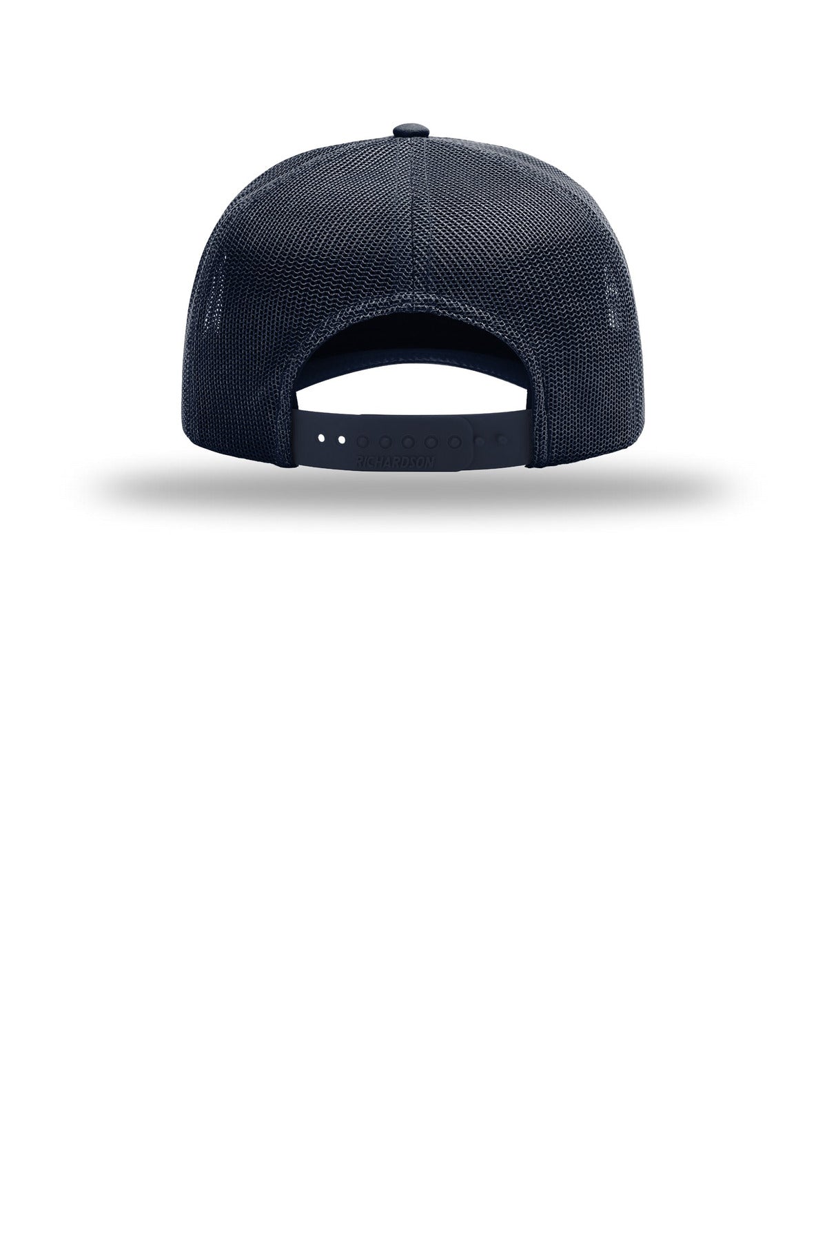 Richardson Five-Panel Champ Trucker - Navy - flat back