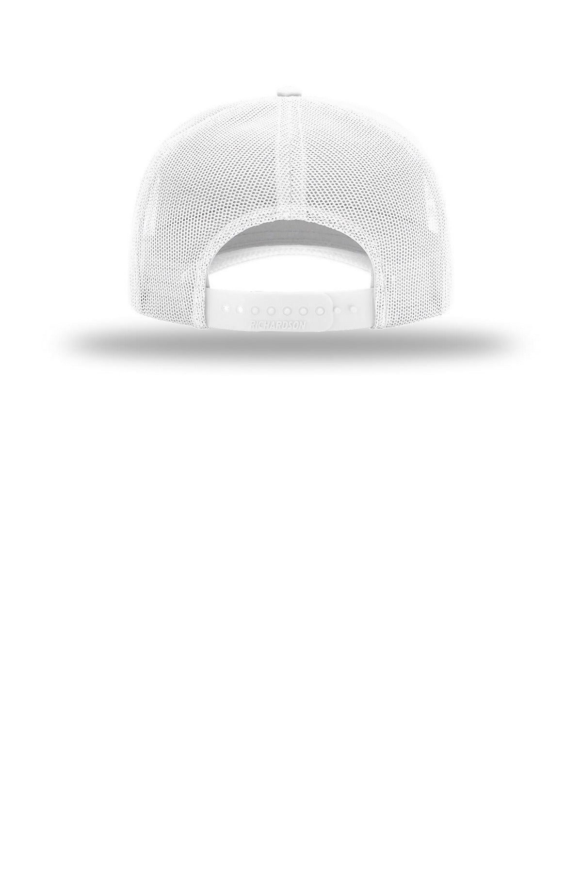 Richardson Five-Panel Champ Trucker - White - flat back