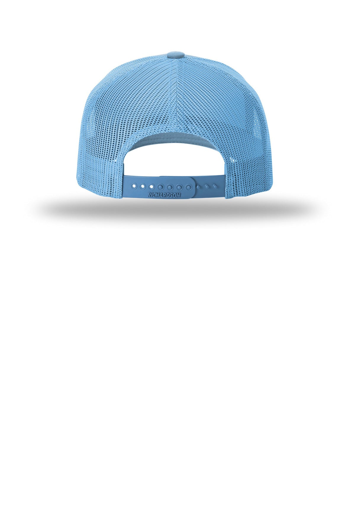 Richardson Five-Panel with Rope - Columbia Blue/ Navy - flat back