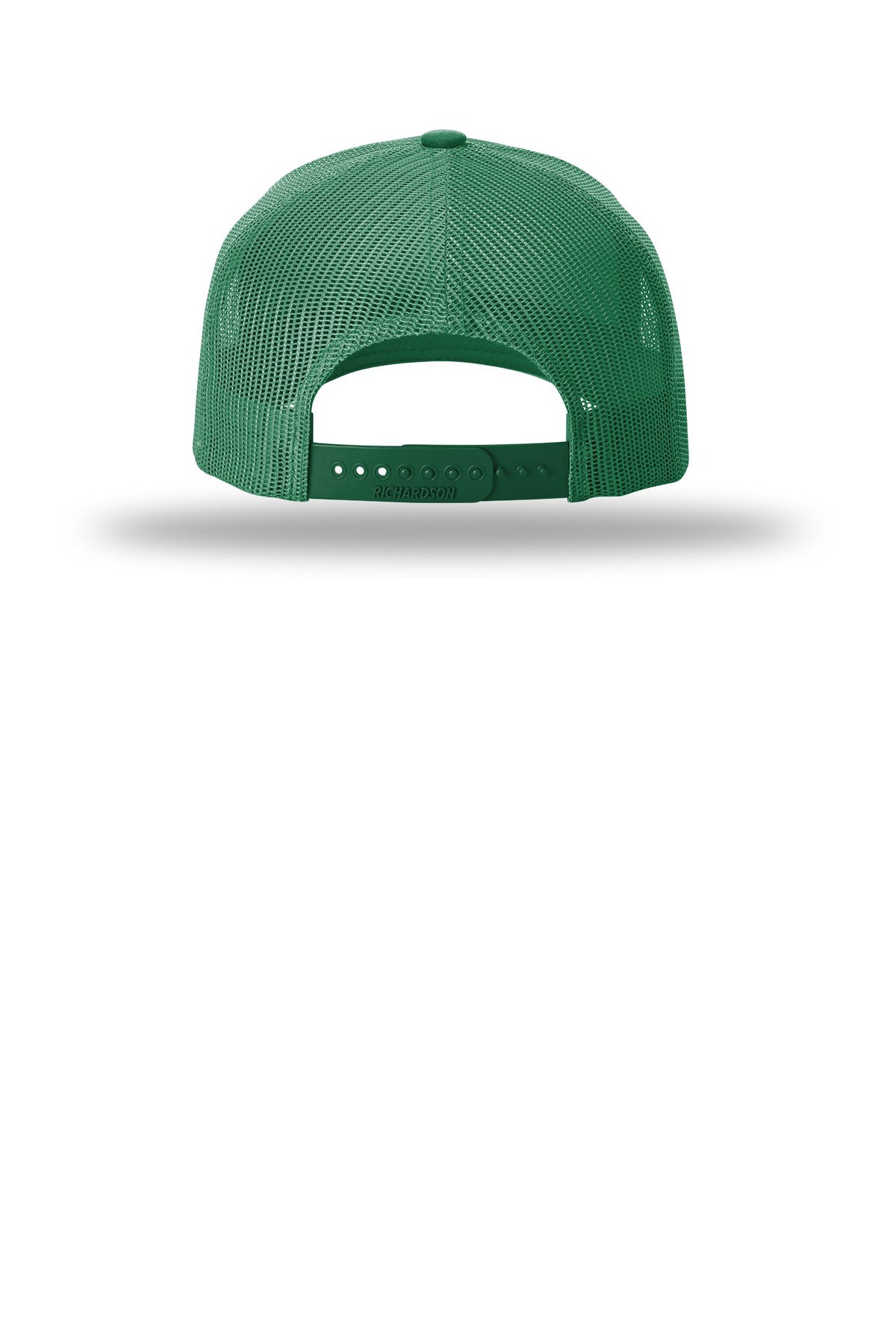 Richardson Five-Panel with Rope - Kelly/ White - flat back