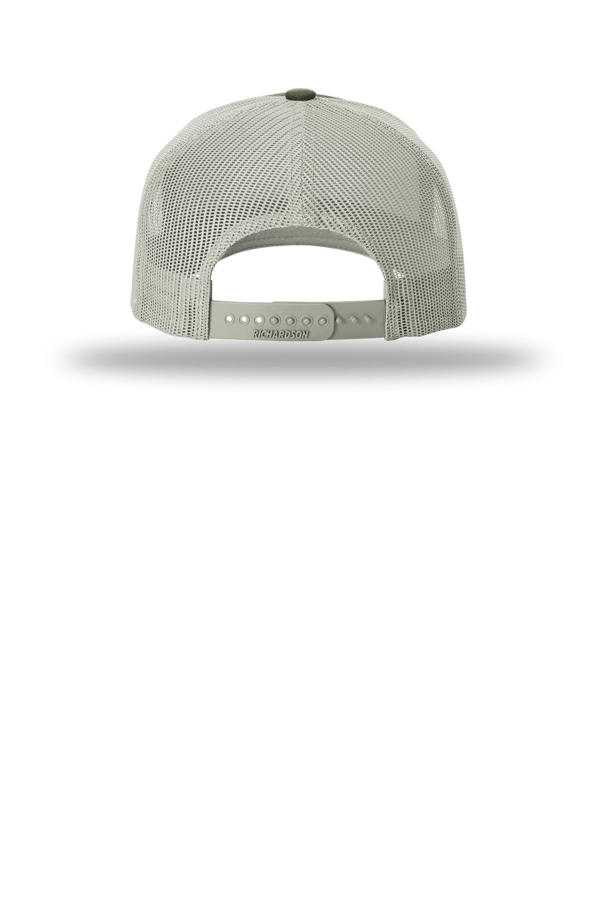 Richardson Five-Panel Trucker - Beetle/ Quarry - flat back