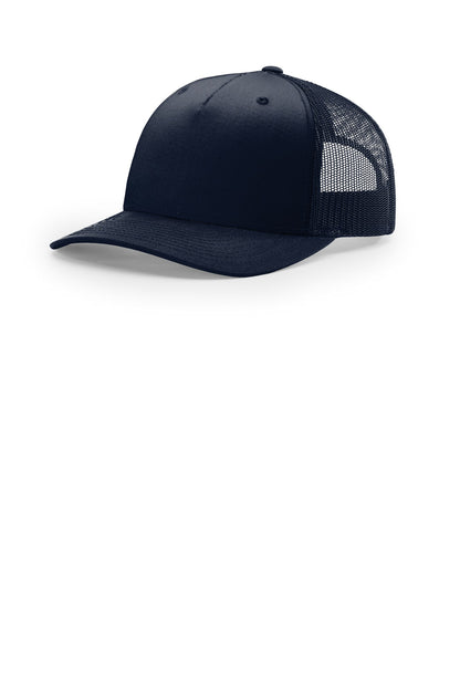 Richardson Five-Panel Trucker - Navy - front