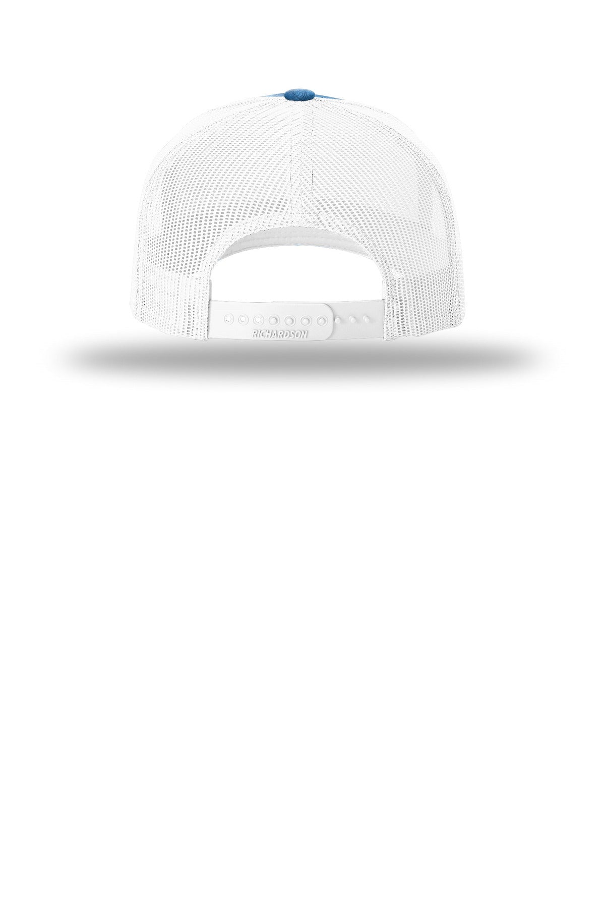 Richardson Printed Five-Panel Trucker - Realtree Fishing Light Blue/ White - flat back