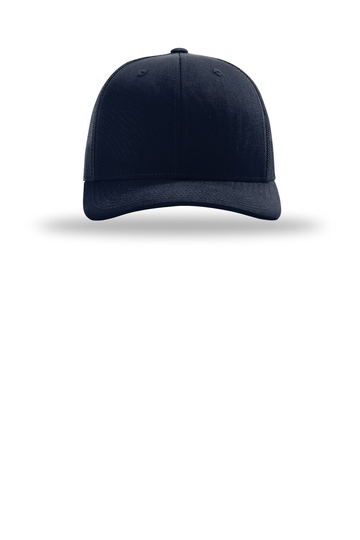 Richardson 112+ R-Flex Adjustable Trucker - Navy - flat front