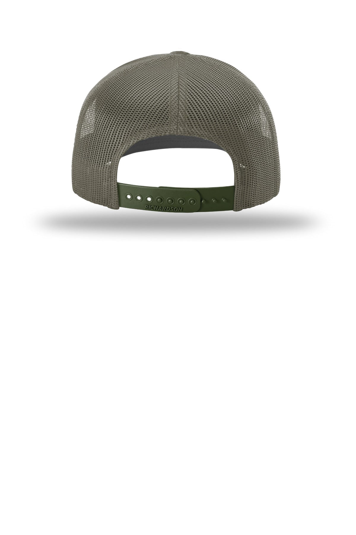 Richardson Printed Tactical Trucker - Multicam Tropic/ Loden - flat back